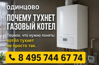 Одинцово: почему тухнет газовый котел