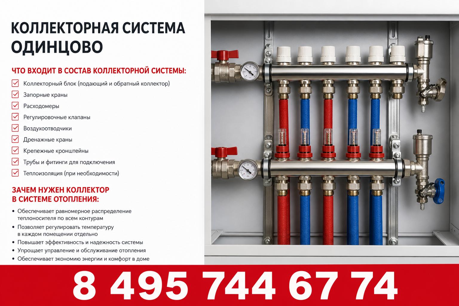 Зачем вообще нужен коллектор в системе отопления Зачем вообще нужен коллектор в системе отопления