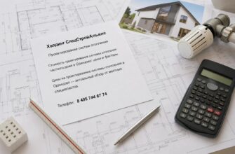 Стоимость проектирования системы отопления частного дома в Одинцово