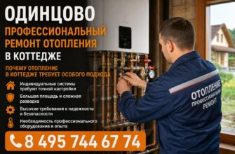 Коллекторная система отопления в Одинцово