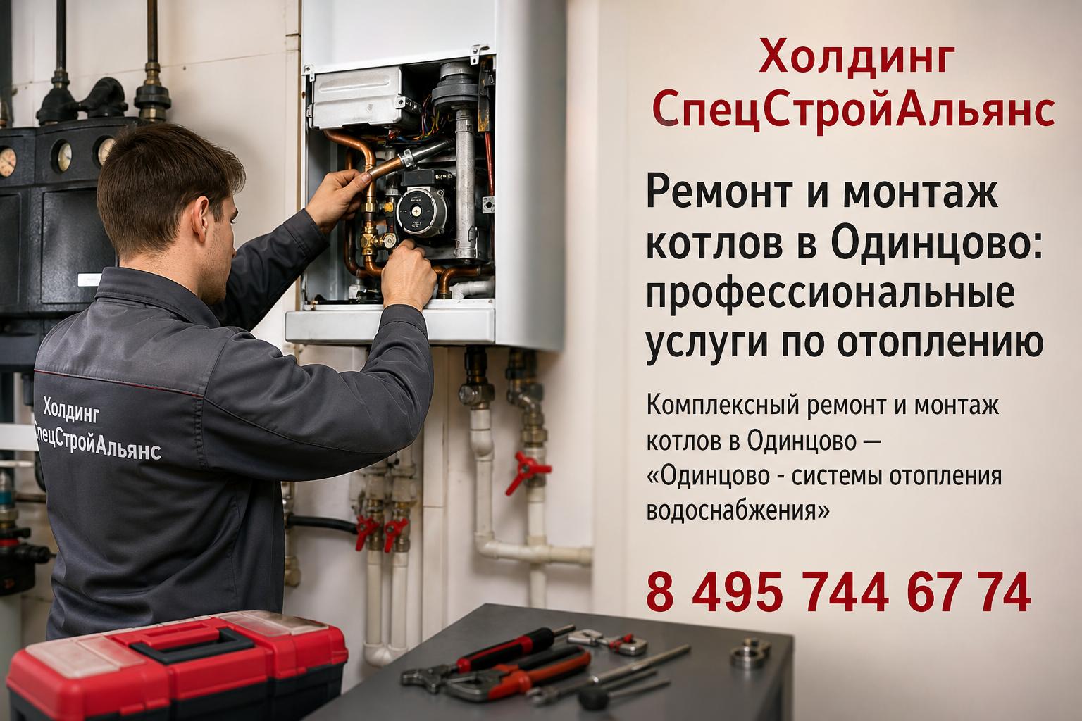 Комплексный ремонт и монтаж котлов в Одинцово — «Одинцово - системы отопления водоснабжения 8 495 744 67 74»