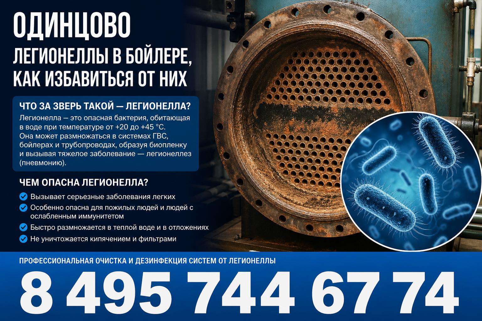 Что за зверь такой — легионелла Что за зверь такой — легионелла