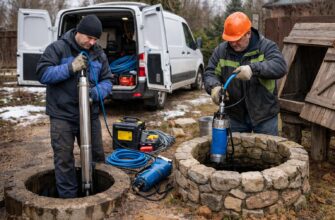 Замена насоса в скважине и колодце в Одинцово