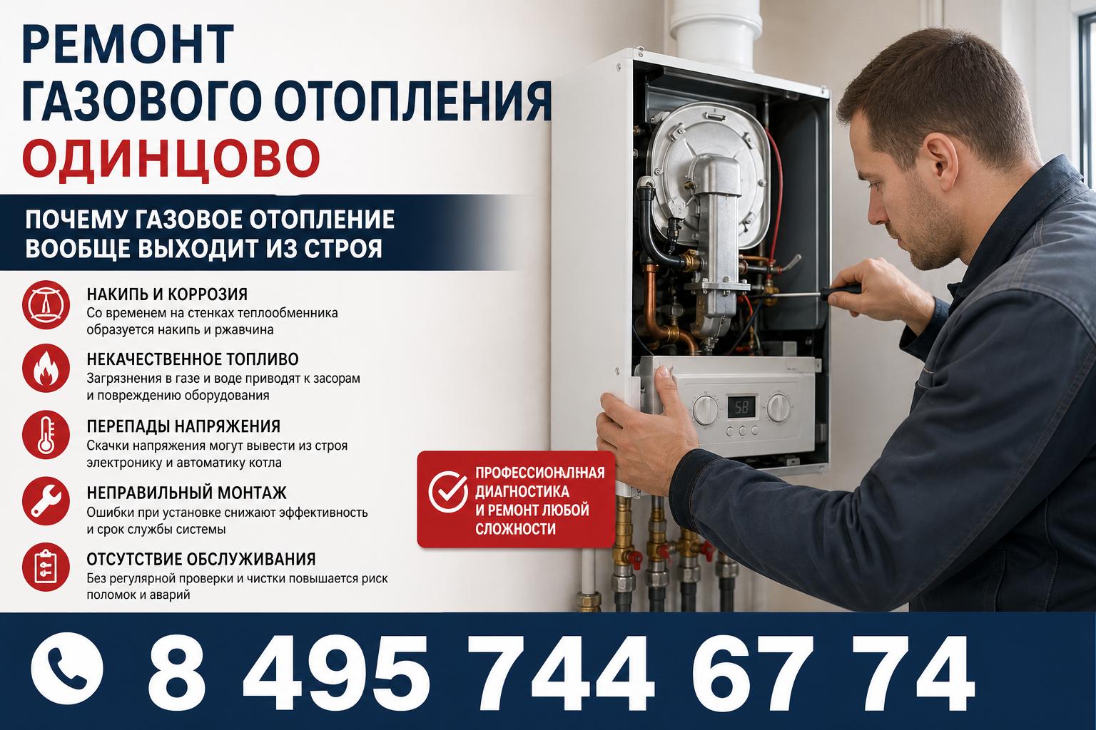 Почему газовое отопление вообще выходит из строя