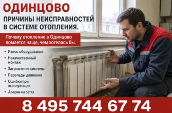 Одинцово: почему система отопления выходит из строя