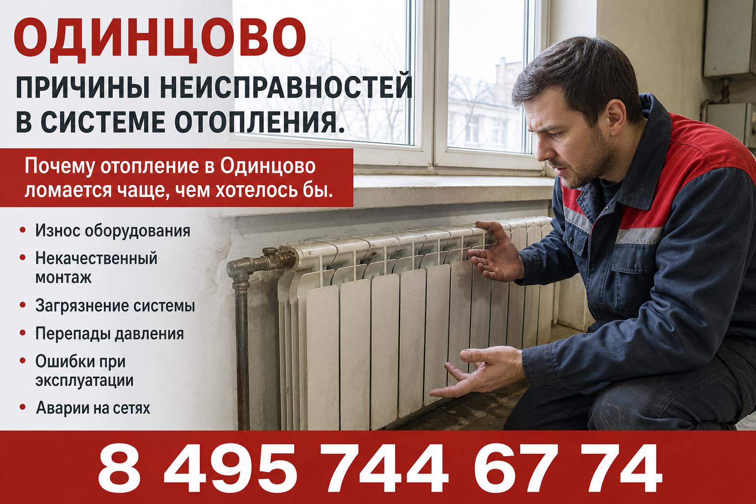 Почему отопление в Одинцово ломается чаще, чем хотелось бы Почему отопление в Одинцово ломается чаще, чем хотелось бы