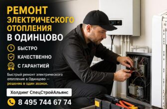 Ремонт электрического отопления в Одинцово