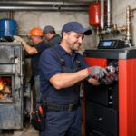 Стоимость работ по замене твердотопливного котла в Одинцово