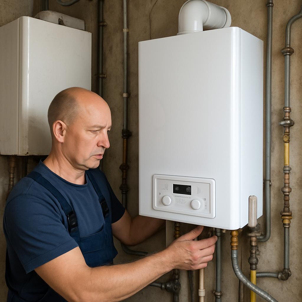 Причины и преимущества: Замена котла отопления в Подольске