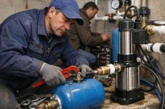 Замена насоса водоснабжения в Подольске