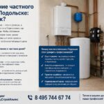 Отопление частного дома в Подольске: что и как?