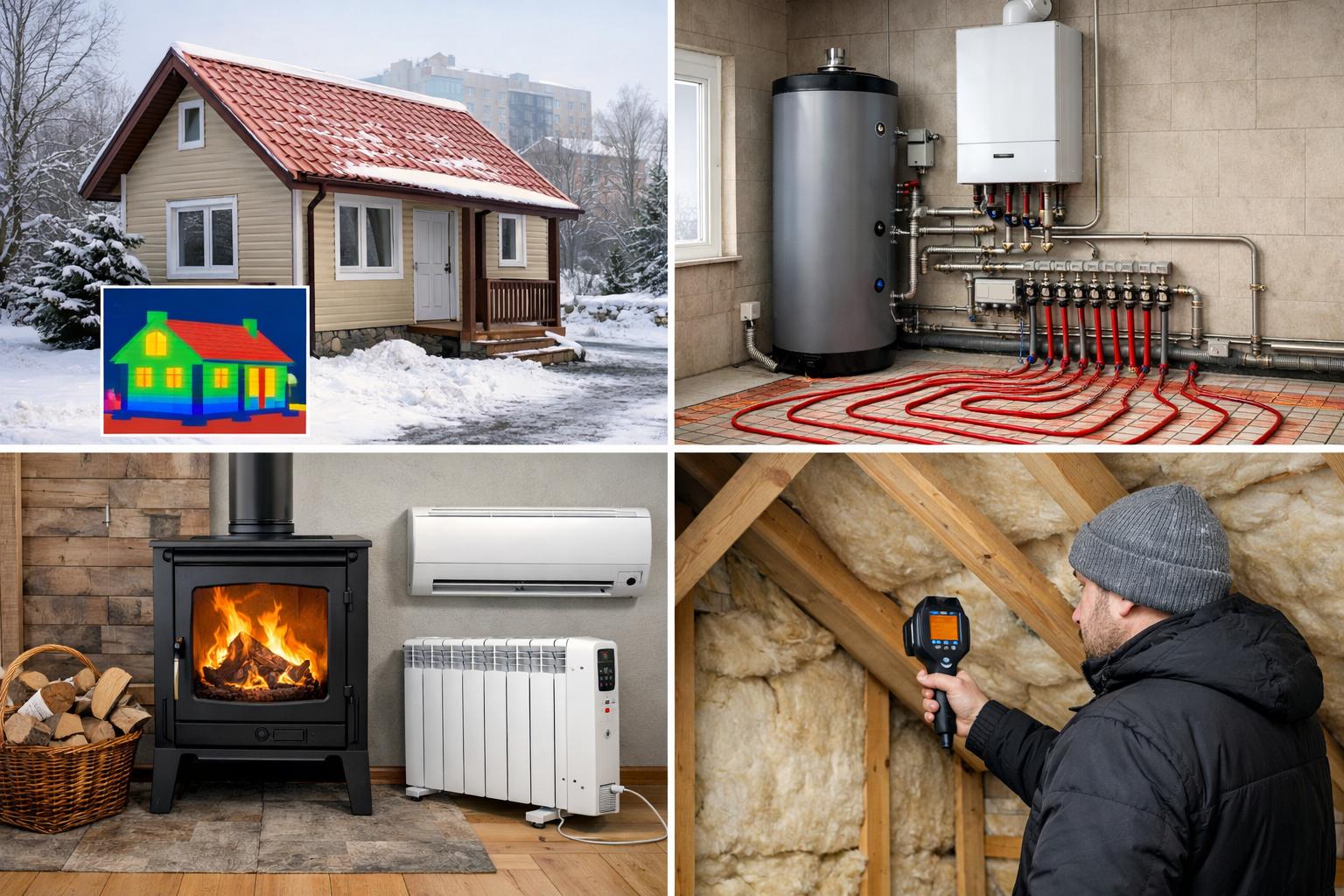 Подольск Отопление дома 45 кв м: климат, теплопотери и исходные данные