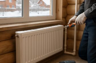 Стоимость монтажа радиатора отопления в частном доме в Подольске