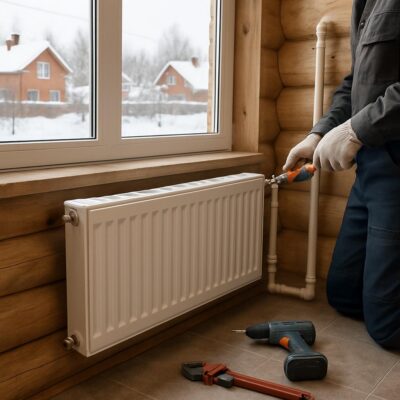 Стоимость монтажа радиатора отопления в частном доме в Подольске