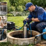 Установка колодезного насоса в Пушкино