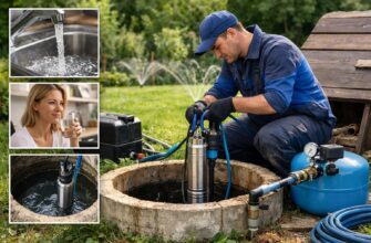 Установка колодезного насоса в Пушкино