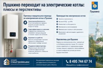 Пушкино переходит на электрические котлы
