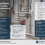 Монтаж труб Rehau в Пушкино