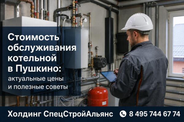 Стоимость обслуживания котельной в Пушкино