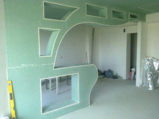 Гипсокартонные работы