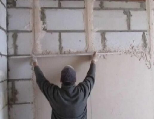 Оштукатуривание стен