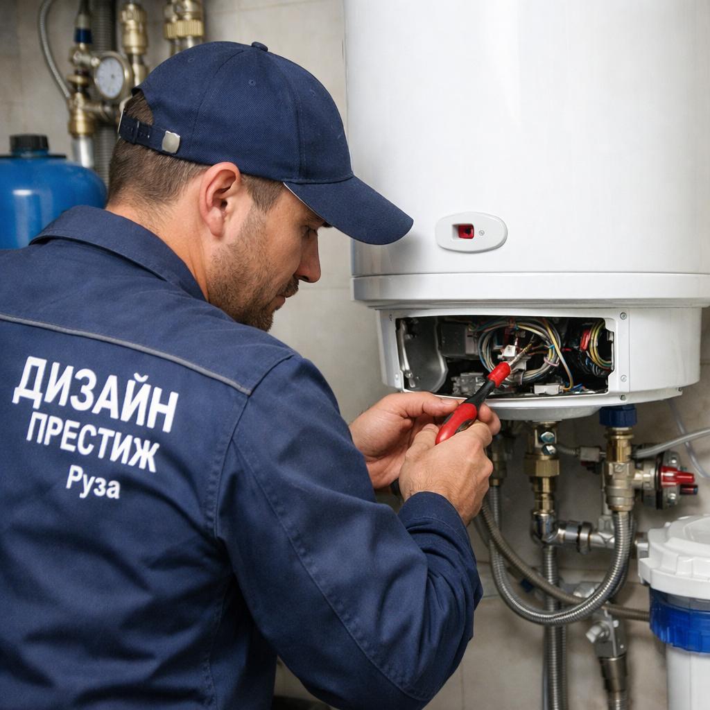 Услуги ООО ДИЗАЙН ПРЕСТИЖ по ремонту водонагревателя в РУЗА