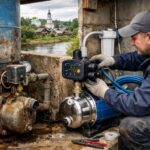 Руза: замена автоматики водоснабжения