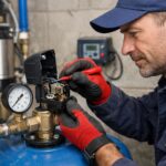 Руза: обслуживание реле давления систем водоснабжения