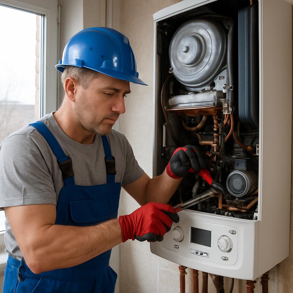 Руза: ремонт котла отопления