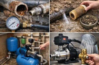 Руза: причины снижения давления в системе и как увеличить напор воды в насосной станции