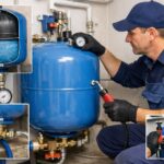 Обслуживание расширительного бака водоснабжения в Рузе