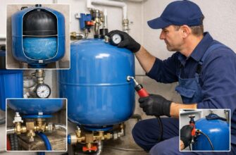 Обслуживание расширительного бака водоснабжения в Рузе