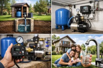 РУЗА водоснабжение дома от колодца виды автоматики