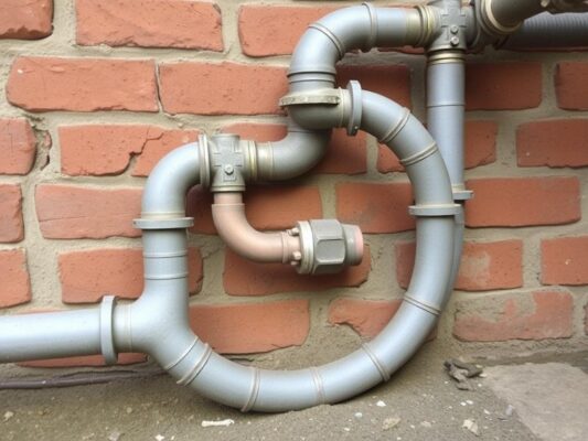 Руза: замена труб отопления