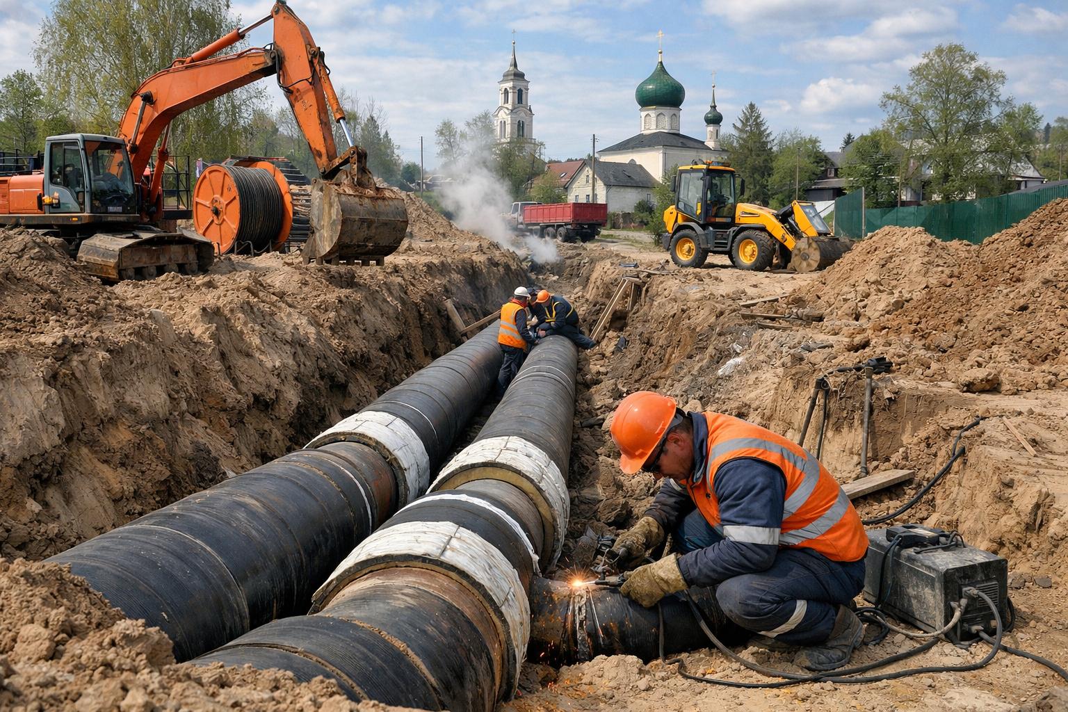 Доверьте прокладку теплотрассы в Рузе профессионалам — ООО Холдинг СпецСтройАльянс Доверьте прокладку теплотрассы в Рузе профессионалам — ООО Холдинг СпецСтройАльянс