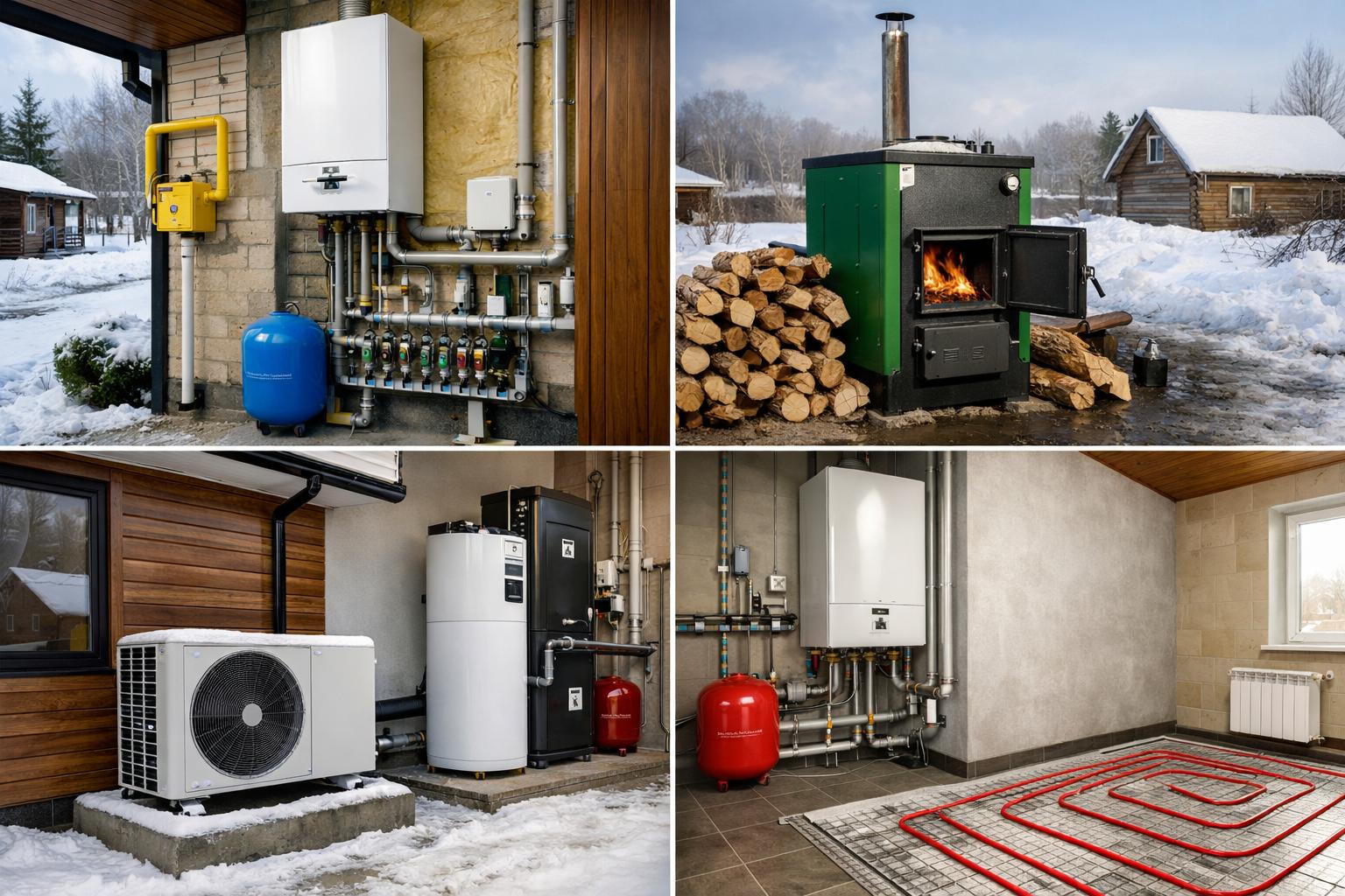 Отопление дома площадью 120 кв м: сравнение систем и реалии для РУЗА Отопление дома площадью 120 кв м: сравнение систем и реалии для РУЗА