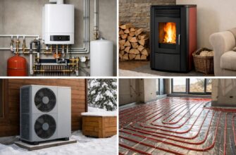 Отопление дома в Рузе площадью 130 кв. м