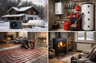 Отопление дома в Рузе (150 м²)