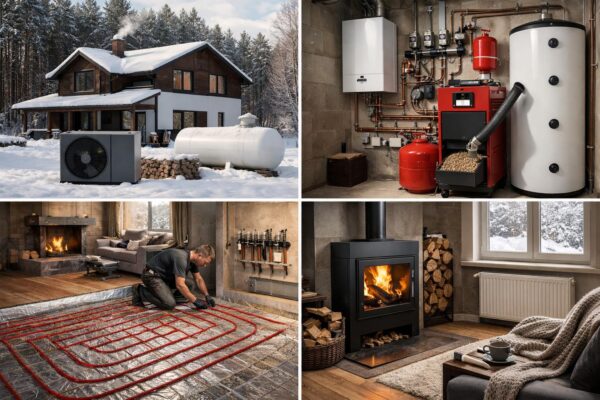 Отопление дома в Рузе (150 м²)