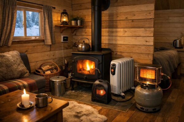 Отопление дома площадью 15 кв. м