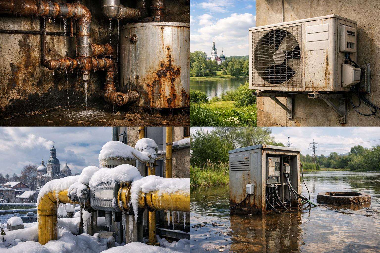 Как климат РУЗА влияет на Срок службы инженерного оборудования Как климат РУЗА влияет на Срок службы инженерного оборудования