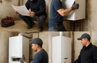 Этапы замены газового котла в Селятино