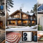 Отопление дома 250 кв. м в Селятино