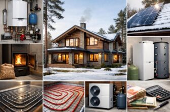 Отопление дома 250 кв. м в Селятино