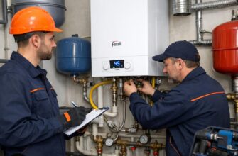 Профессиональный монтаж котлов Ferroli