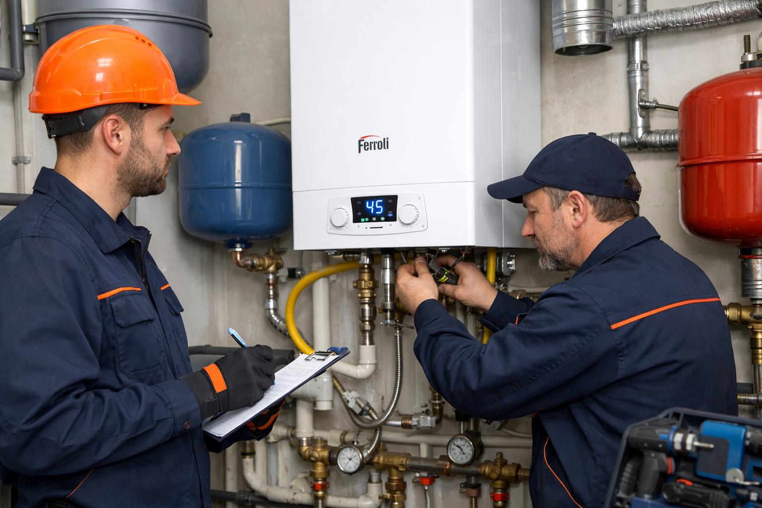 Доверьте монтаж котлов Ferroli профессионалам — «Инженерные коммуникации» 8 495 744 67 74 Доверьте монтаж котлов Ferroli профессионалам — «Инженерные коммуникации» 8 495 744 67 74