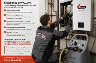 Промывка котла ACV