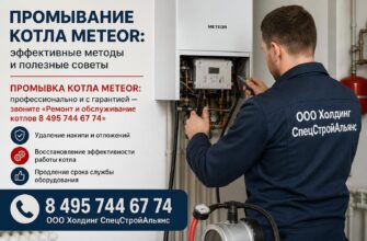 Промывание котла Meteor
