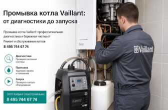Промывка котла Vaillant