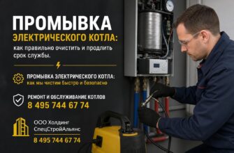 Промывка электрического котла